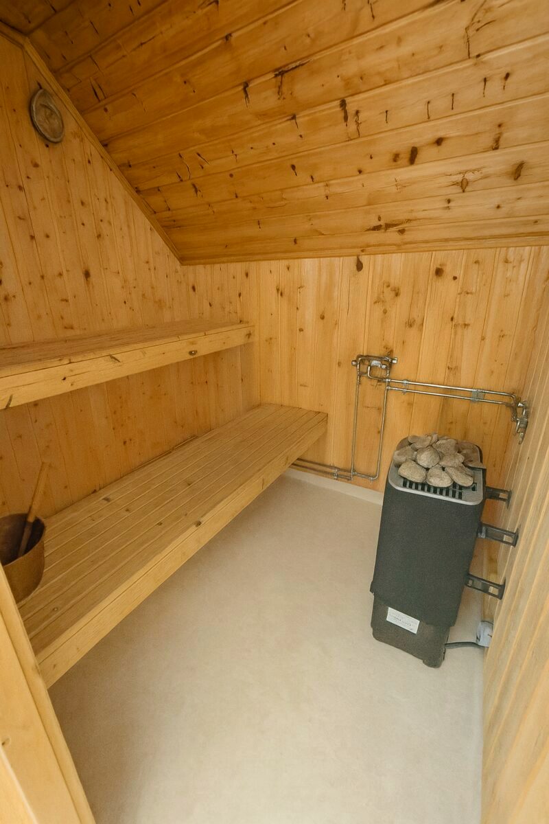 Bastu i möblerat företagsboende i Kiruna